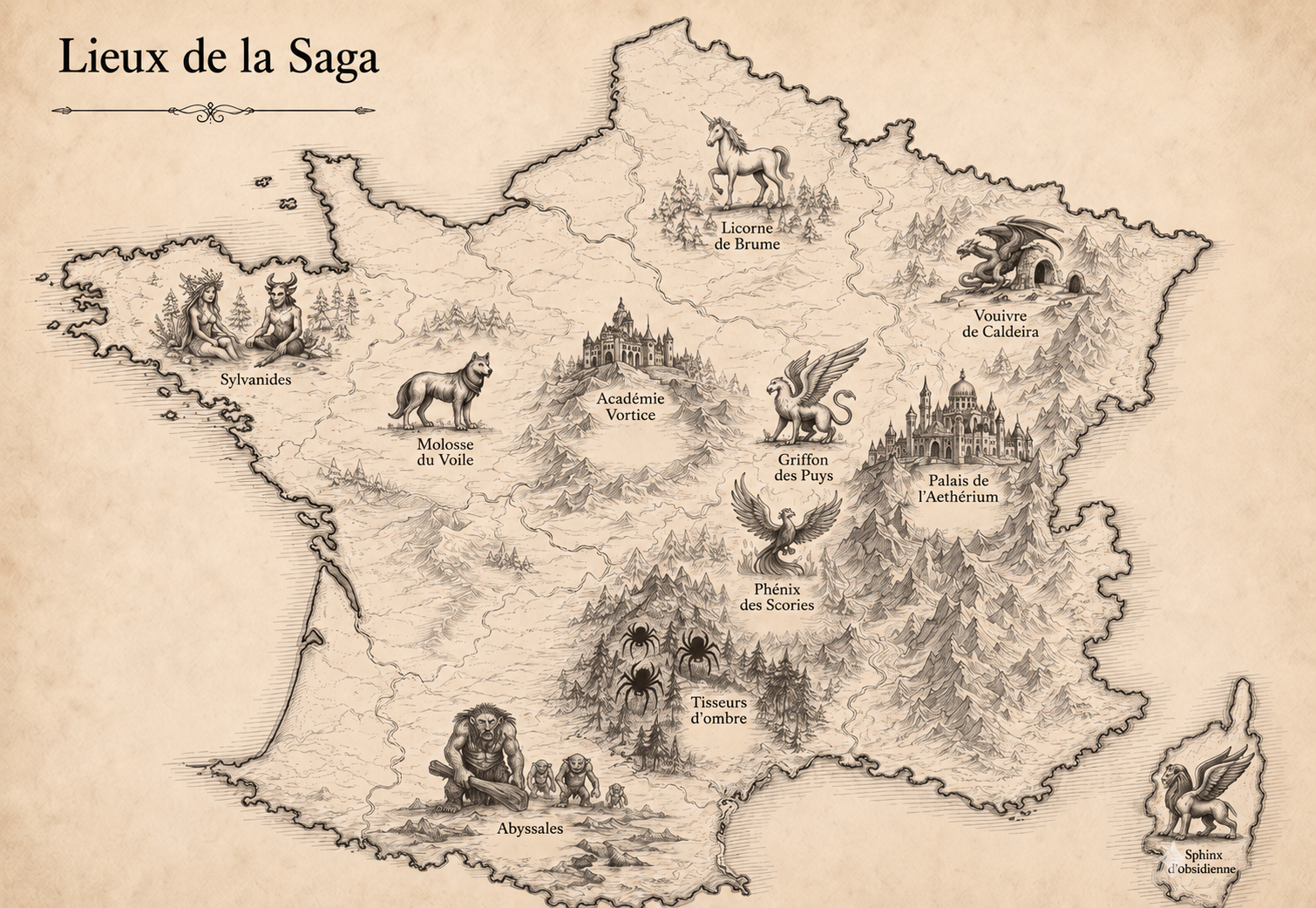 La carte des lieux dévoilée