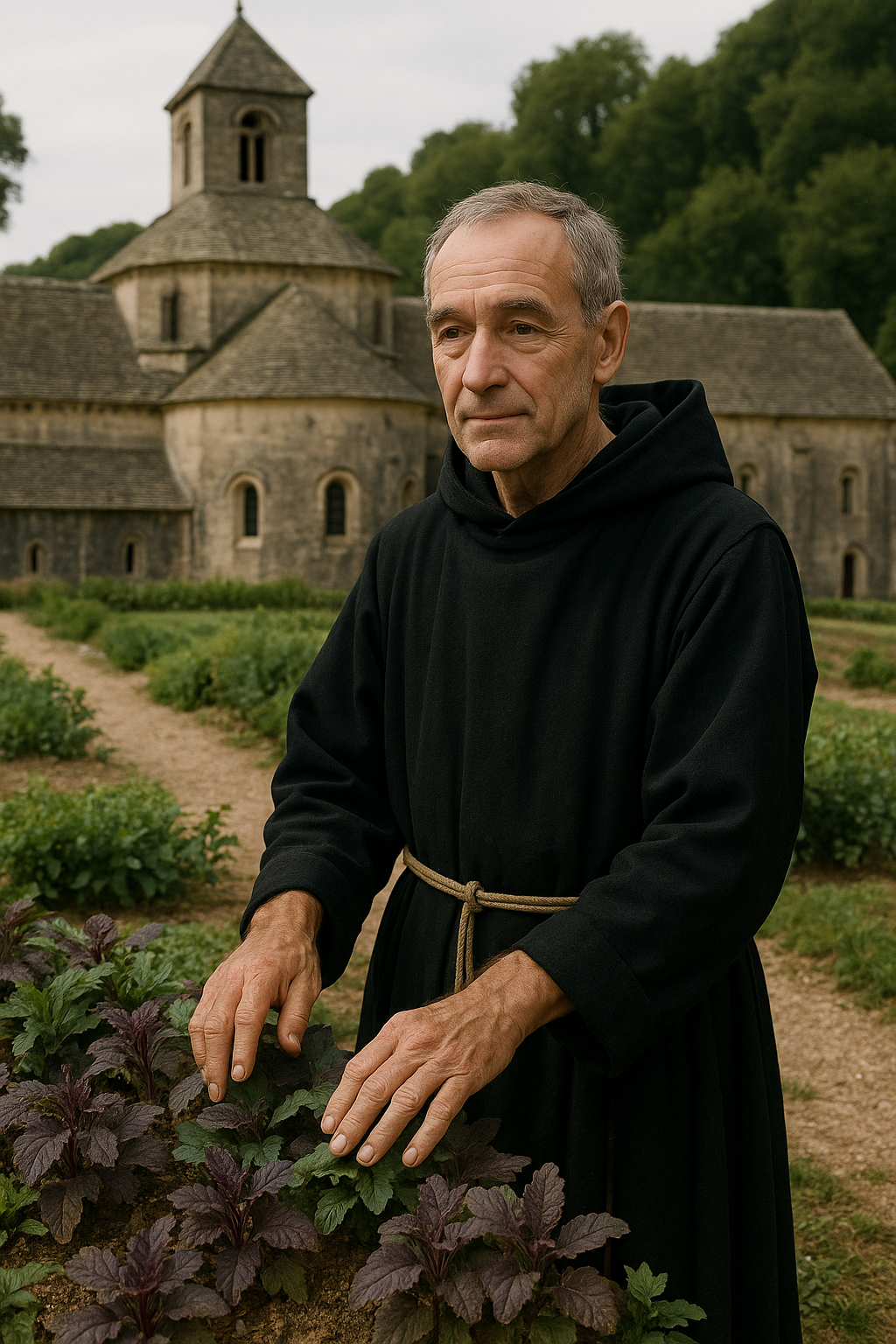 Portrait — Frère Anselm